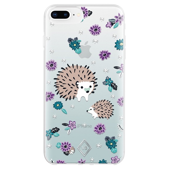 Vera Bradley Other - Vera Bradley Protective Slim Case For iPhone 8 Plus hedgehog Penelope garden